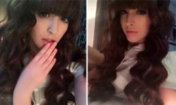 Andrea khoe tóc xoăn mới xinh như búp bê