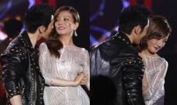 Huỳnh Hiểu Minh liên tục thân mật quá đà với Triệu Vy