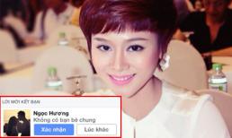 Thu Phượng 'giật mình' vì người yêu chồng cũ mời kết bạn