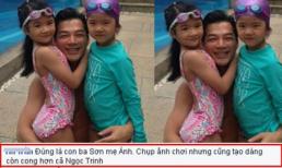 Con gái Trần Bảo Sơn diện áo tắm tạo dáng 'cong hơn cả Ngọc Trinh'