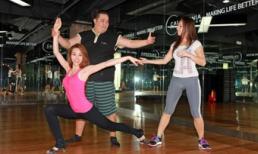 Ngân Khánh mặt mộc, làm "gia sư" cho Hoàng Mập