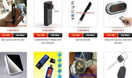 Nghe lén, quay trộm: Đồ nghề "tình báo" bán tràn lan