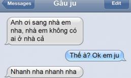 Tin nhắn vui: Em 'troll' anh à?