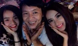 Chị em Angela Phương Trinh tổ chức sinh nhật giản dị cho bố