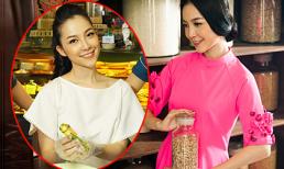 Ngắm “Ngọc nữ” Linh Nga trổ tài vào bếp