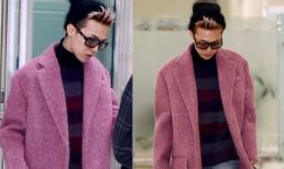G-Dragon gây chú ý với thời trang "hồng rực" ở sân bay 