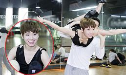 Trà My Idol bị quăng quật bầm dập trên sàn tập