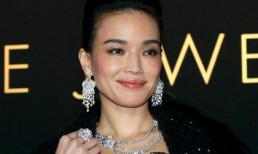 Thư Kỳ lộng lẫy với trang sức kim cương tại sự kiện