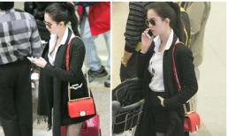 Ngọc Trinh về nước với túi xách 4.200 sau nghi án ghép ảnh
