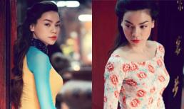 Hồ Ngọc Hà đẹp lạ với áo dài cách tân