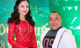 Dương Cẩm Lynh diện váy ren đỏ rực đi xem phim cùng Hiếu Hiền