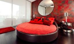 Làm mới ngôi nhà bạn với giường tròn