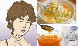 Những thực phẩm nên và không nên dùng khi bị viêm họng
