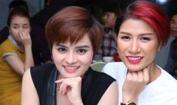 Vũ Thu Phương "đọ" tóc tém cá tính với Trang Trần