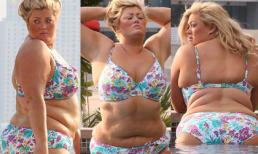 Sao truyền hình lộ các "ngấn mỡ xù xì" trên biển