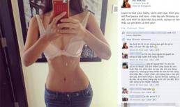 Hà Anh diện nội y khoe eo 'con kiến' như búp bê