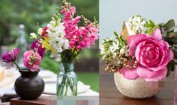 Nhà xinh sáng bừng nhờ những sáng tạo từ bình hoa 