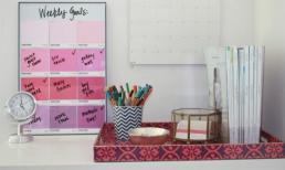 Tự trang trí nhà thật đẹp với giấy màu