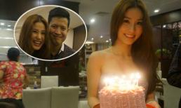 Bạn trai đại gia cưới tít mắt trong sinh nhật Diễm My 9X