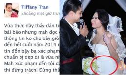 Vợ Baggio bức xúc lên tiếng đáp trả tin đồn “ăn cơm trước kẻng”