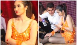 Vợ tiền đạo Phan Thanh Bình "bầm dập" sau đêm thi đầu tiên