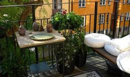 Gợi cho bạn những mẹo trang trí ban công tuyệt đẹp