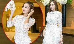 Ninh Dương Lan Ngọc đẹp ngọt ngào cùng đầm trắng