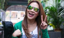 Mỹ Tâm nhí nhảnh tập luyện cho liveshow tại quê nhà