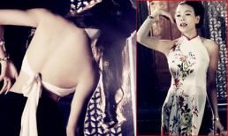 Trà Ngọc Hằng "đọ" lưng trần nõn nà với gái xuân