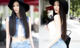 Street style thu sành điệu của “Mỹ nhân Sài thành” Khánh My