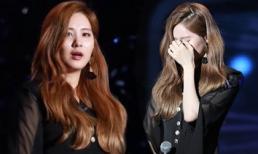 Seohyun khóc nức nở khi hát thay Jessica tại fan meeting