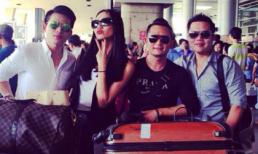 Bằng Kiều và người yêu về nước sau thời gian 'trăng mật' ở Mỹ