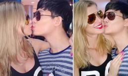 Nathan Lee hôn thắm thiết 'bạn gái' Tây xinh đẹp