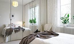 Bài trí nội thất phòng ngủ có diện tích 7,8m² cho vợ chồng trẻ