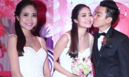 Đám cưới ngập tràn sắc hồng của Ninh Hoàng Ngân và chồng đại gia