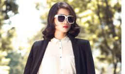 Kha Mỹ Vân cá tính, sành điệu ra phố ngày thu