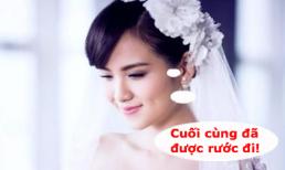 Diễm Hương bất ngờ khoe ảnh làm cô dâu xinh đẹp