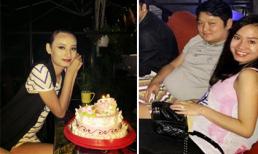 Trà my Idol 'vác' bụng bầu đi sinh nhật Lê Thúy