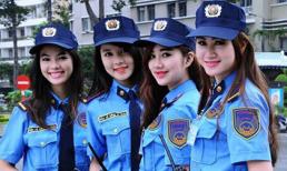 4 nữ bảo vệ xinh như hot girl gây xôn xao