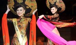 HHQT 2014: Cao Thùy Linh đạt giải Trang phục Dân tộc đẹp nhất