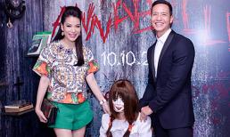 Trương Ngọc Ánh cùng “người tình” sóng đôi đi xem búp bê “Annabelle”