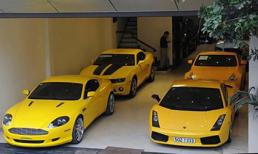 Gara siêu xe màu vàng của đại gia Việt