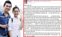 Tâm sự xúc động của Tú Dưa dành cho con gái lớn