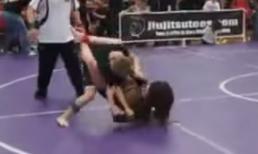 Cô gái có tuyệt chiêu võ thuật chưa từng thấy ở trường phái nào