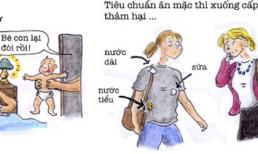 Truyện tranh thú vị chạm tới trái tim tất cả những người lần đầu làm mẹ 