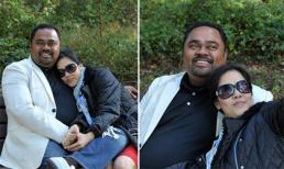 Vợ chồng Thu Phương tình cảm ngọt ngào như thuở mới yêu