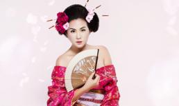 Hoa hậu Thu Hoài hóa cô gái Nhật 'đẹp như tranh'