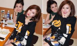 Bảo Thy 'tưng bừng' đi ăn với bạn gái mới của anh trai