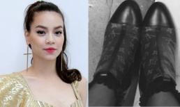 Hà Hồ được ca ngợi với giày hiệu cập nhật thời trang thế giới