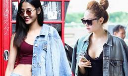 Học sao Việt cách nâng tầm cho chiếc áo khoác denim